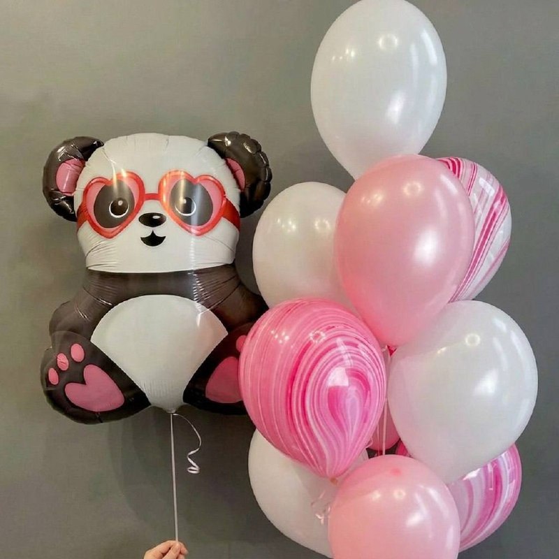Сет шаров «Очаровательная панда»
